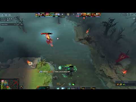 Outworld Devourer vs Ember Spirit(Mid laning phase)