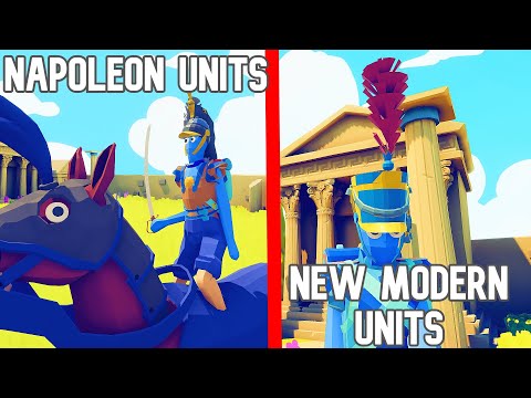 TABS - NEW SECRET UNIT NAPOLEON FACTION  - TABS MODS - Totally Accurate Battle Simulator