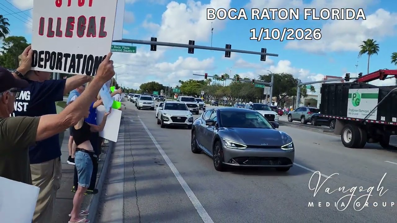 Palm Beach County Florida ICE Out Rally