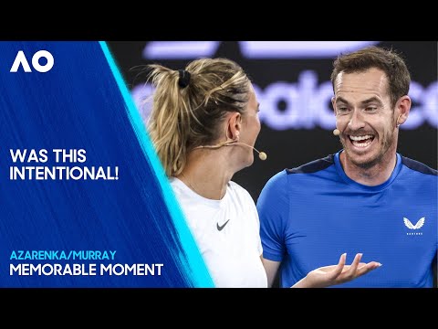 Murray Misses a Smash but Azarenka Saves the Day! | Australian Open 2025