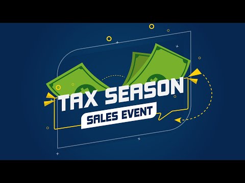 Tax Season Sale