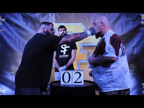 SlapFIGHT: ‘Frank the Tank' vs ‘Highlander’ - BIG KO
