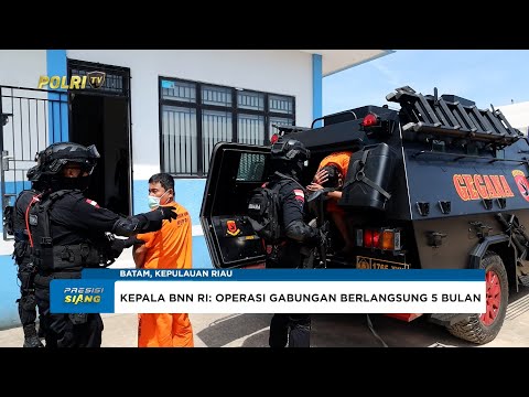 DESK PEMBERANTASAN NARKOBA GAGALKAN PENYELUNDUPAN 2 TON NARKOTIKA DI PERAIRAN KEPULAUAN RIAU