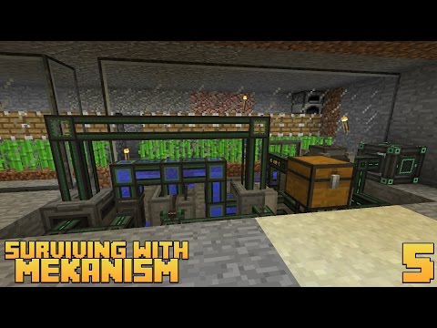 Surviving With Mekanism v9 :: Ep.5 - Pressurized Reaction Chamber Ethylene Production