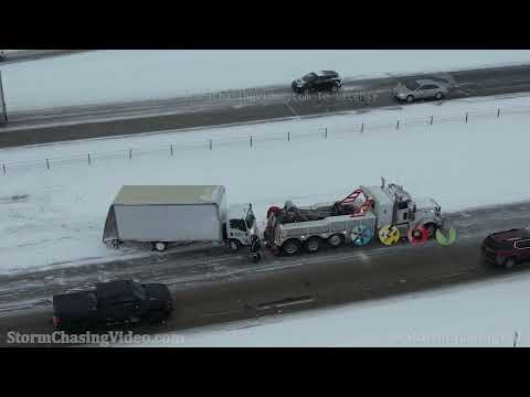Moorhead, MN Slow Snowy Morning Commute - 3/8/2023