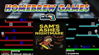 Sam's Ashes Nightmare - New ZX-Spectrum Game 2025