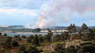 preview picture of video 'Upton Heath Fire - June 2011'