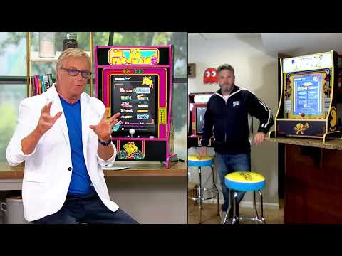 Arcade1Up 10 Game PartyCade Plus Portable Home Arcade Machine on QVC