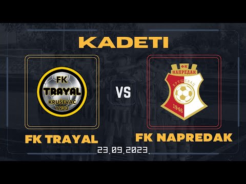 KADETI: FK Trayal - FK Napredak 23.09.2023.