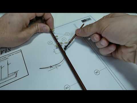 PALOS 66- Como hacer el trinquete 5. POLARIS - Modelismo Naval