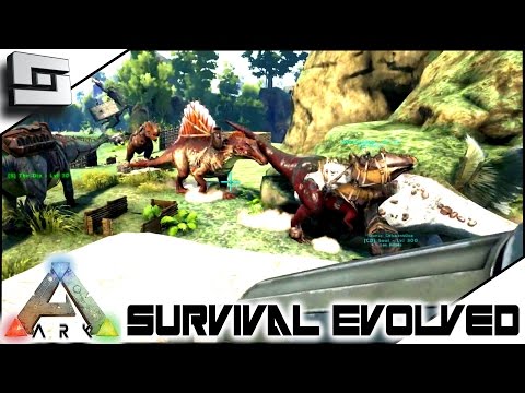 ARK: Survival Evolved - WAR DAY! S4E22 ( The Center Map Gameplay )