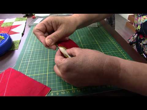 Mulher.com 14/10/2014 - Centro de Mesa Natal Patchowork por Maria Elisa Fumache - Parte 1