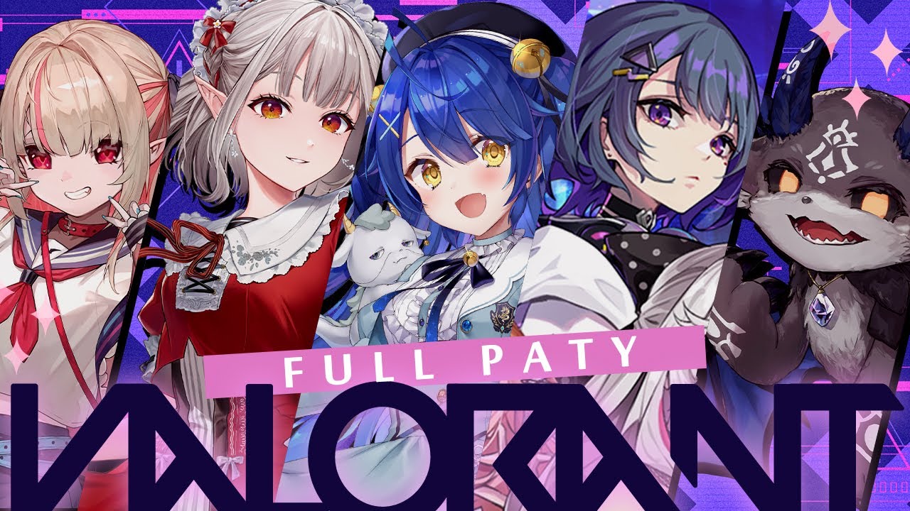 *.┊valorant┊おれたちは光のにじばろˎˊ˗w/りりむ える 透 でび( 天宮こころ / にじさんじ )