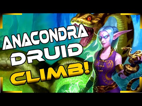 Anacondra Druid / Celestial Alignment Druid Climb - United In Stormwind - Hearthstone 2021