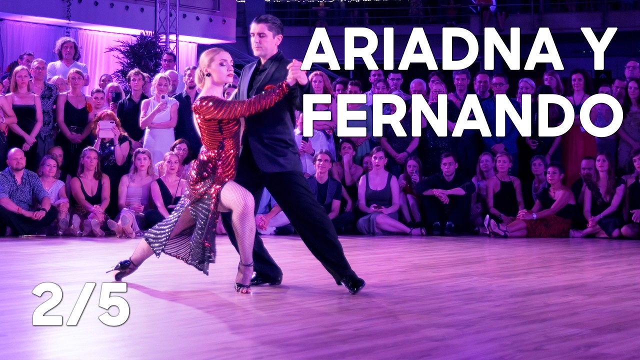 Video thumbnail for Ariadna Naveira & Fernando Sanchez 2/5 @Belgrade Tango Encuentro 2025 - Chiqué - Pugliese