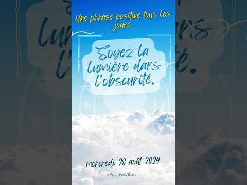 Êtes-vous prêt à être la lumière dans l'obscurité ?