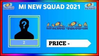 Price of each player of Mumbai Indians 2021 team#IPL2021  #MISquad 2021