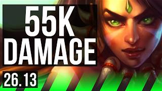 NIDALEE vs LOCKE (JGL) | Good KDA: 24/1/7, 55K damage | EUW Master | 26.13