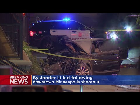 Downtown Mpls. Shootout Ends In Crash, Killing Innocent Woman