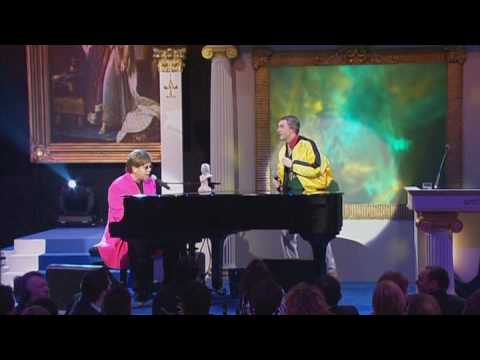Alan Partridge and Elton John Duet