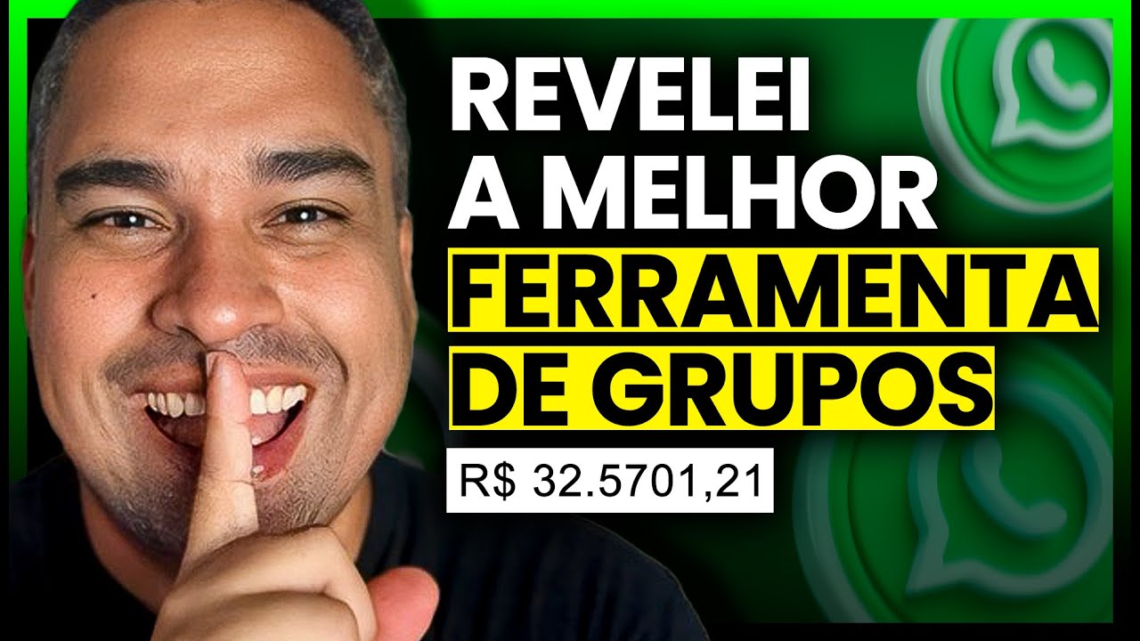 Ferramenta automática de GERENCIAMENTO DE GRUPOS de WhatsApp