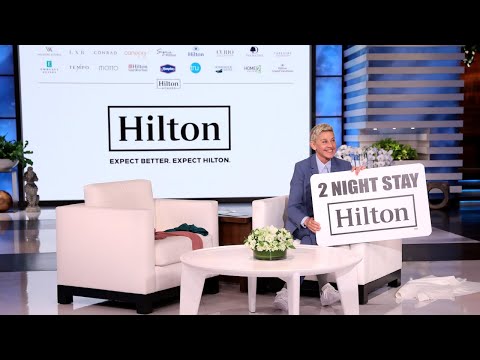 艾倫想送你一個夢幻般的假期。 (Ellen Wants to Send You on a Dream Vacation)