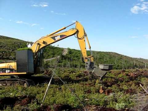 Tête planteuse Bracke P11.a de la Coopérative Forestière Girardville