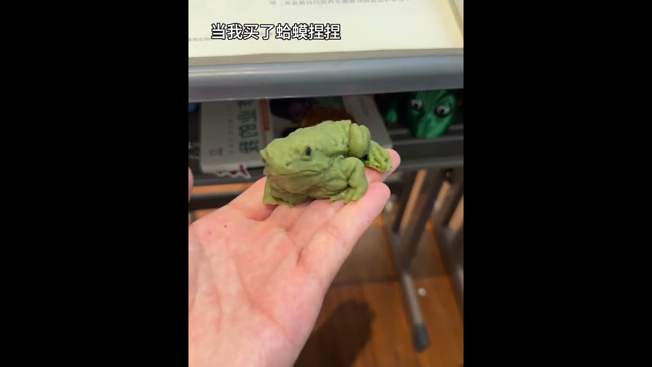 This frog is really a bit realistic hahaha!something very new the tweet toys