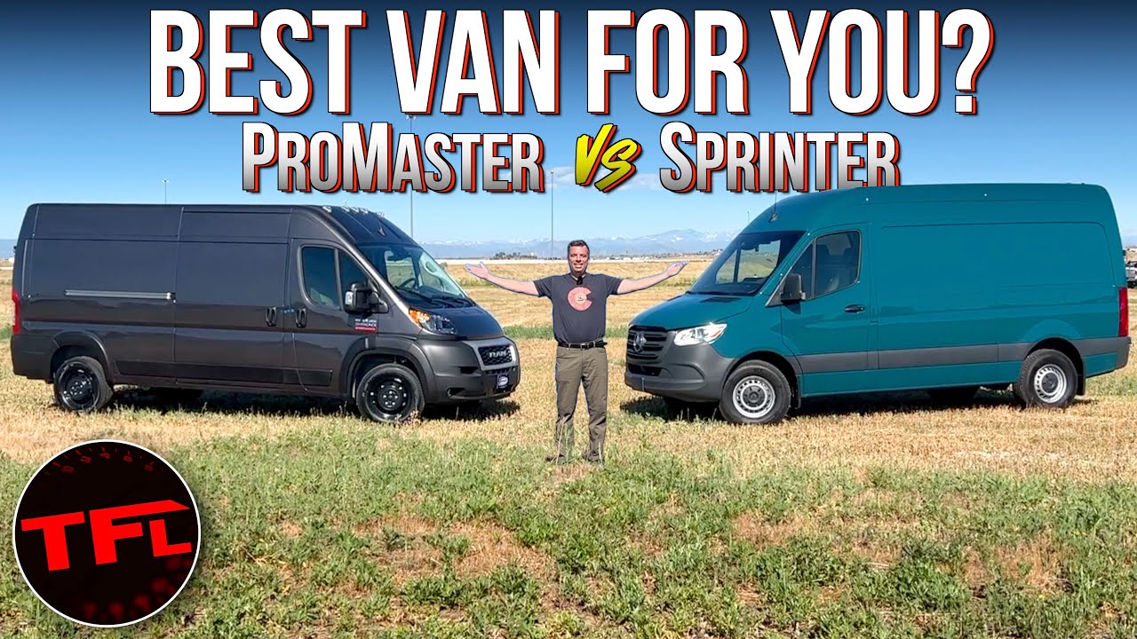 Van Showdown! 2022 Ram ProMaster vs. 2022 Mercedes ...