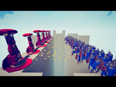 FIRE ARROW TOTEM vs 100x UNIT - Totally Accurate Battle Simulator TABS