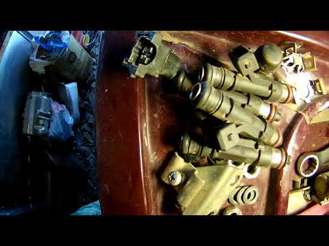 Чистка форсунок на ВАЗ-2107 инжектор.