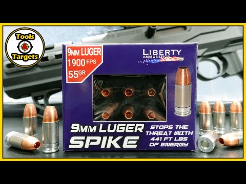 More SPICE Makes 'Em NICE!...NEW 9MM Liberty Ammunition SPIKE Self-Defense AMMO Ballistic Gel Test!