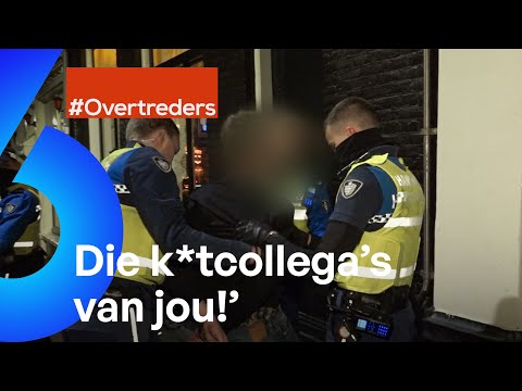 BRUTALE jongen VLUCHT voor BOETE en GAAT OP DE VUIST! | Overtreders #AFL22