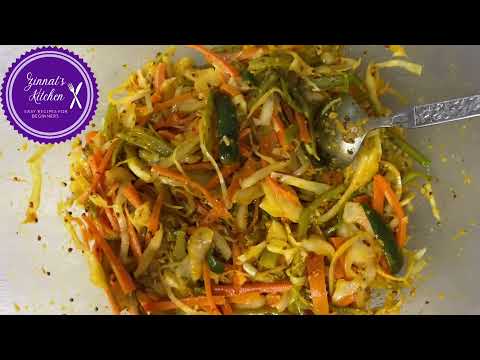 Zassar legume / veg pickle 🇲🇺🇬🇧