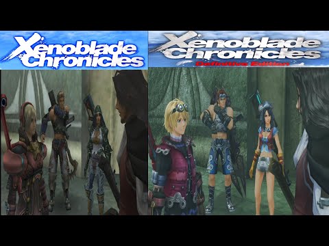 Xenoblade Chronicles: Original vs. Definitive Edition Comparison - The High Entia Ruins