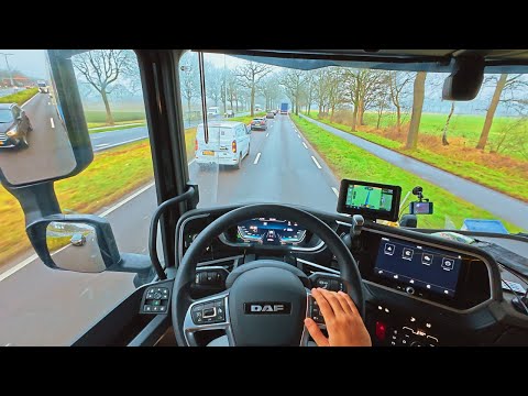 POV Trucking Through the Netherlands 🇳🇱 | Most Beautiful Roads of Europe? 4K