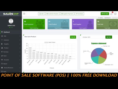 Point Of Sale Software (POS) || 100%