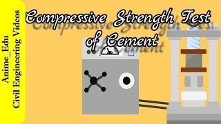 How to Determine the Compressive Strength of Cement || Cement Test #3 ||