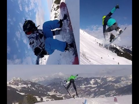 Second day and edit in '' Großarl'' with some cool shots! (nice powder season, gopro, +Fun Park)
