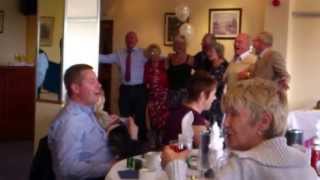 Johnnys Surprise 80th Birthday Party Sing Song