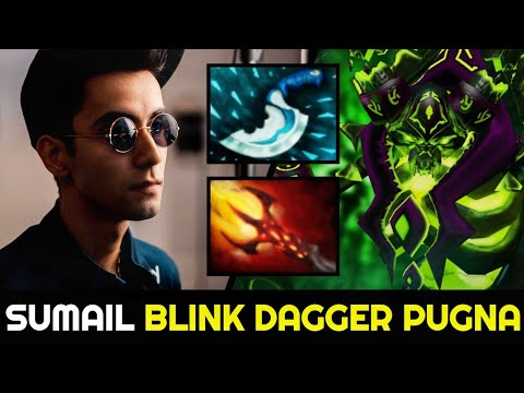 SUMAIL vs BRAX 2 Games in a Row - Blink Dagger Build Pugna 7.27 Dota 2