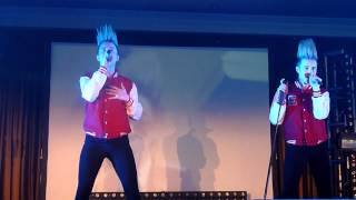 Jedward Singing &#39;Can&#39;t Forget You&#39; Letterkenny (4pm Show) 5/7/12