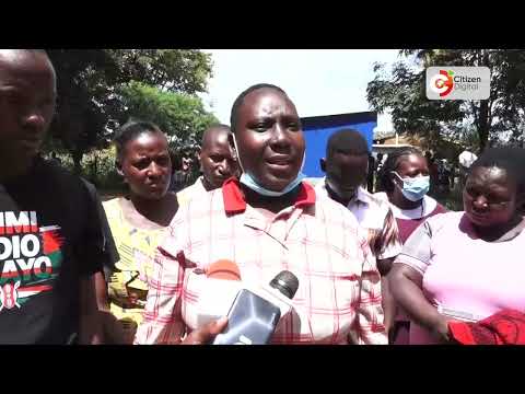 Family dumps body at Kanyuambora police post over custody death claims
