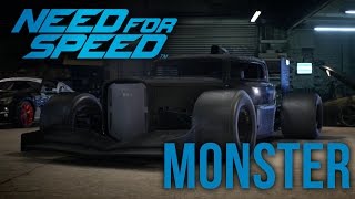 WHAT A MONSTER -  Need For Speed 2015 - HOT ROD UPDATE DRAG GAMEPLAY (BECK KUSTOMS F132) #ad