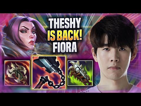 THESHY IS BACK WITH HIS ICONIC FIORA! - WBG Theshy Plays Fiora Top vs Rengar! | Preseason 2022