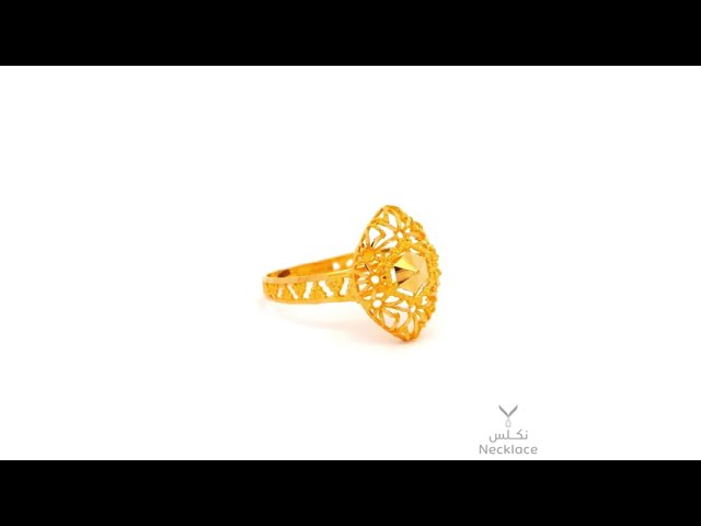 خاتم ذهب عيار 21 (RN.5205)