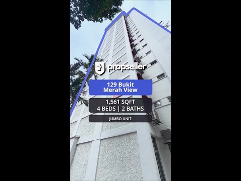 129 Bukit Merah View, 129 Bukit Merah View, 4 Bedrooms, 1,561 sqft, HDB Flat For Sale, by Kit Toh, 500136849 - PropertyGuru.com.sg