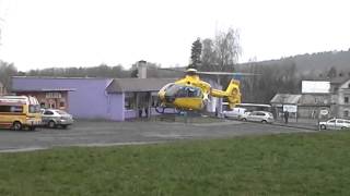 preview picture of video 'Vzlétnutí záchranného vrtulníku - rescue helicopter take off'