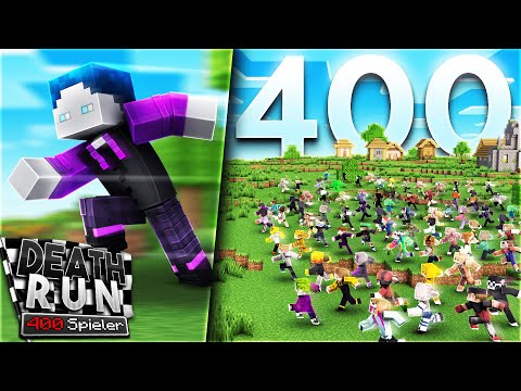 Insane 400 Player XXXL Minecraft Deathrun Race!