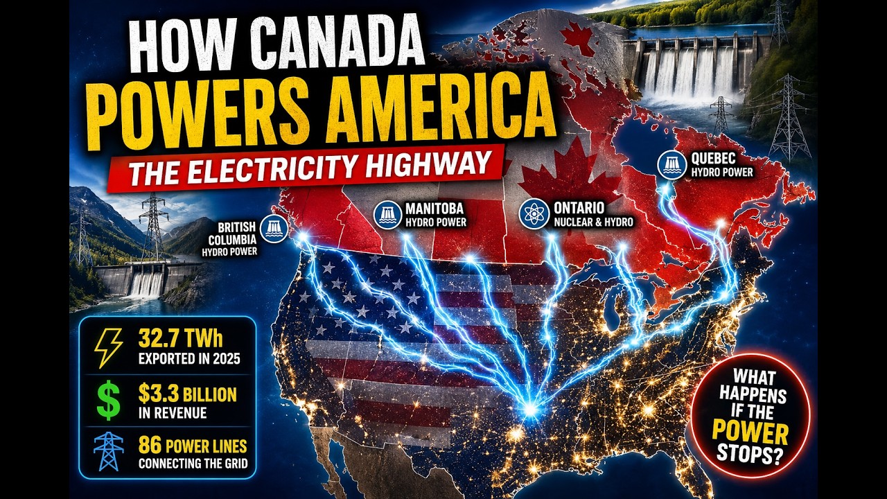 The Hidden Power Grid Connecting Canada and America